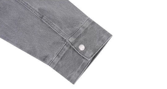 1807 Racing Graffiti Print Detroit Denim Jacket | Face 3 Face