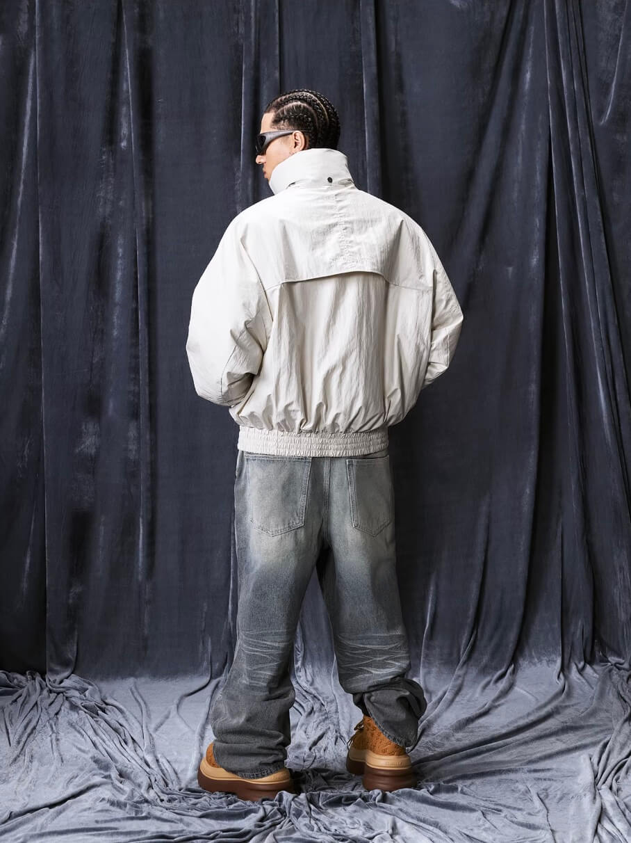 1807 Coated Fabric Down Jacket | Face 3 Face