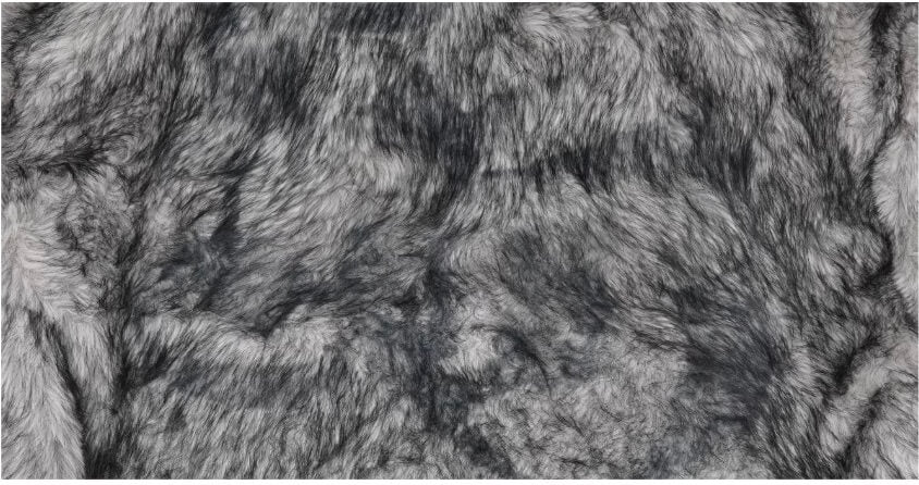 1807 Eco Faux Fur Digital Print Hooded Jacket | Face 3 Face