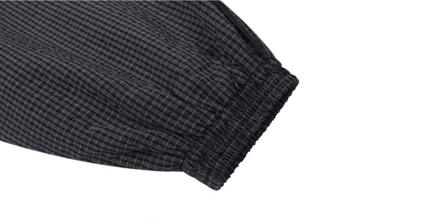 1807 Textured Plaid Track Jacket | Face 3 Face