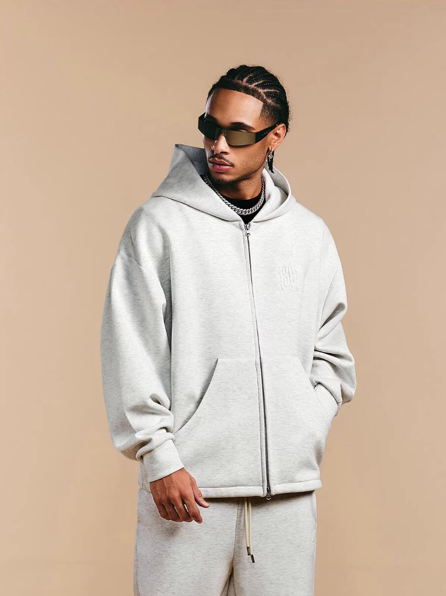 1807 Air Cotton Zip Up Hoodie | Face 3 Face