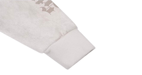 1807 Gothic Burnout Suede Hoodie | Face 3 Face