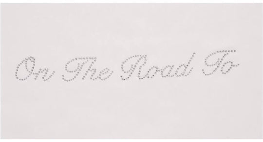 1807 On The Road To Rhinestone Embellished Tee | Face 3 Face