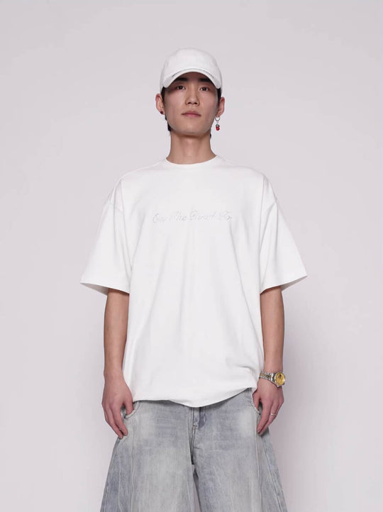 1807 On The Road To Rhinestone Embellished Tee | Face 3 Face