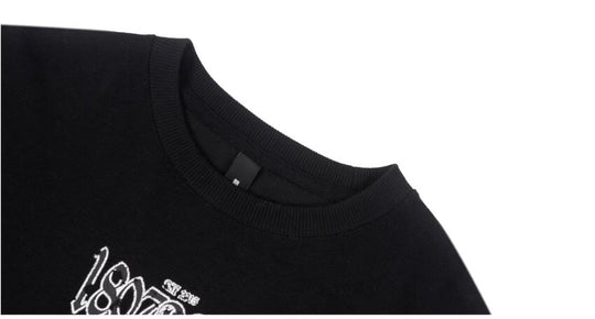 1807 BOXE Vintage Printed Quick Dry Long Sleeve Tee | Face 3 Face