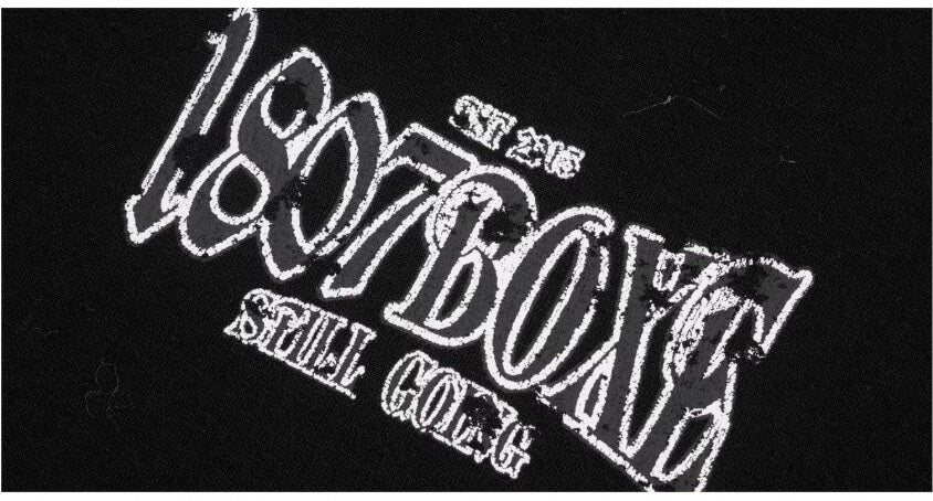 1807 BOXE Vintage Printed Quick Dry Long Sleeve Tee | Face 3 Face