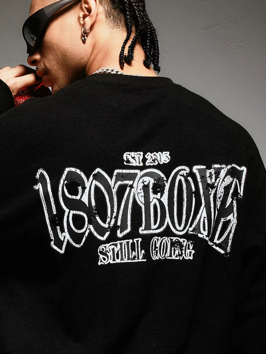 1807 BOXE Vintage Printed Quick Dry Long Sleeve Tee | Face 3 Face