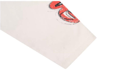 1807 Graffiti Heart Printed Long Sleeve Tee | Face 3 Face