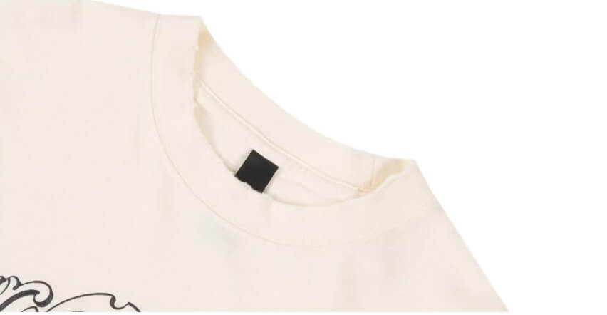 1807 Stamped Printed Distressed Long Sleeve Tee | Face 3 Face