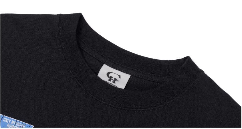 1807 × CH Dragon Head Vintage Printed Long Sleeve Tee | Face 3 Face