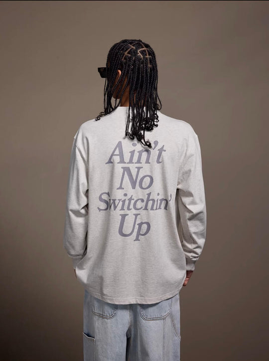 1807 STILLGOING Crackle Print Long Sleeve Tee | Face 3 Face