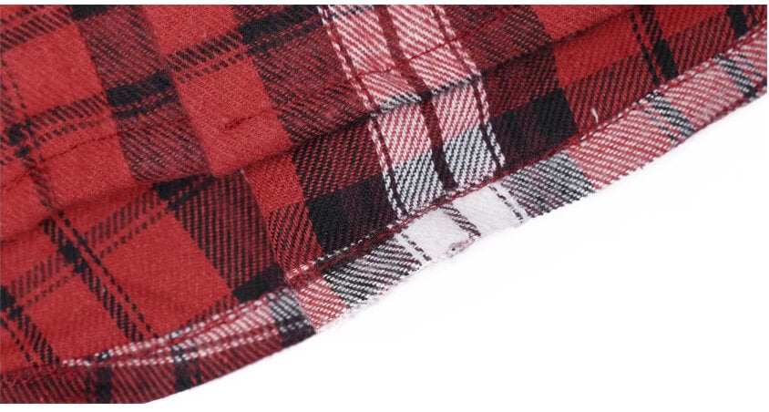 1807 Racing Printed Patch Plaid Long Sleeve Shirt | Face 3 Face