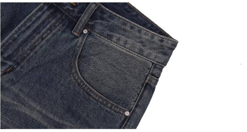 1807 Vintage Washed Basic Straight Jeans | Face 3 Face