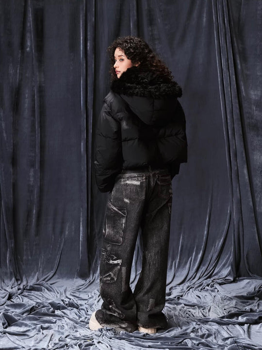 1807 Multi Pocket Digital Print Pants | Face 3 Face