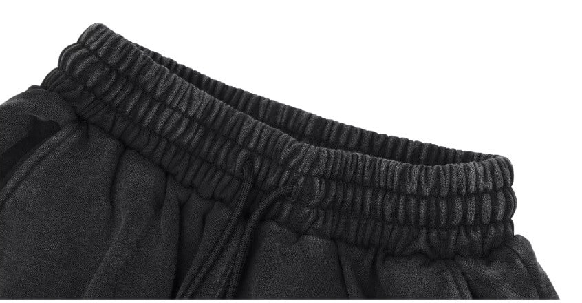 1807 Washed Faded Color Baggy Sweatpants | Face 3 Face