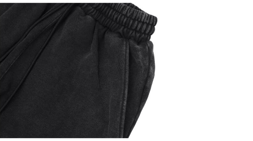 1807 Washed Faded Color Baggy Sweatpants | Face 3 Face