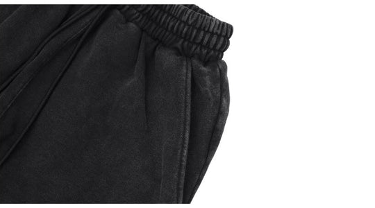 1807 Washed Faded Color Baggy Sweatpants | Face 3 Face