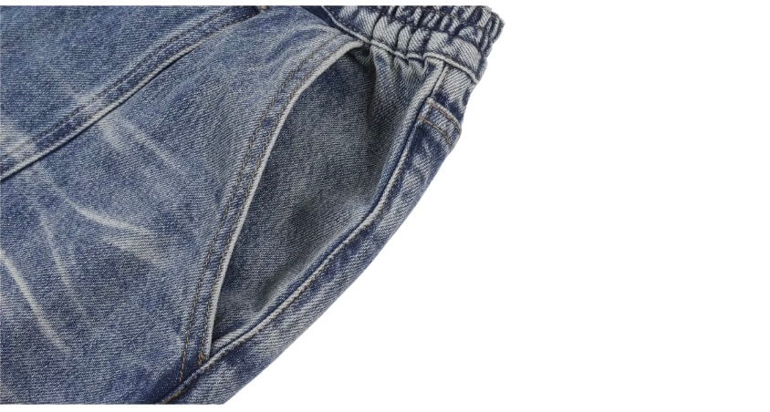 1807 Heavy Washed Whisker Center Stitch Jeans | Face 3 Face