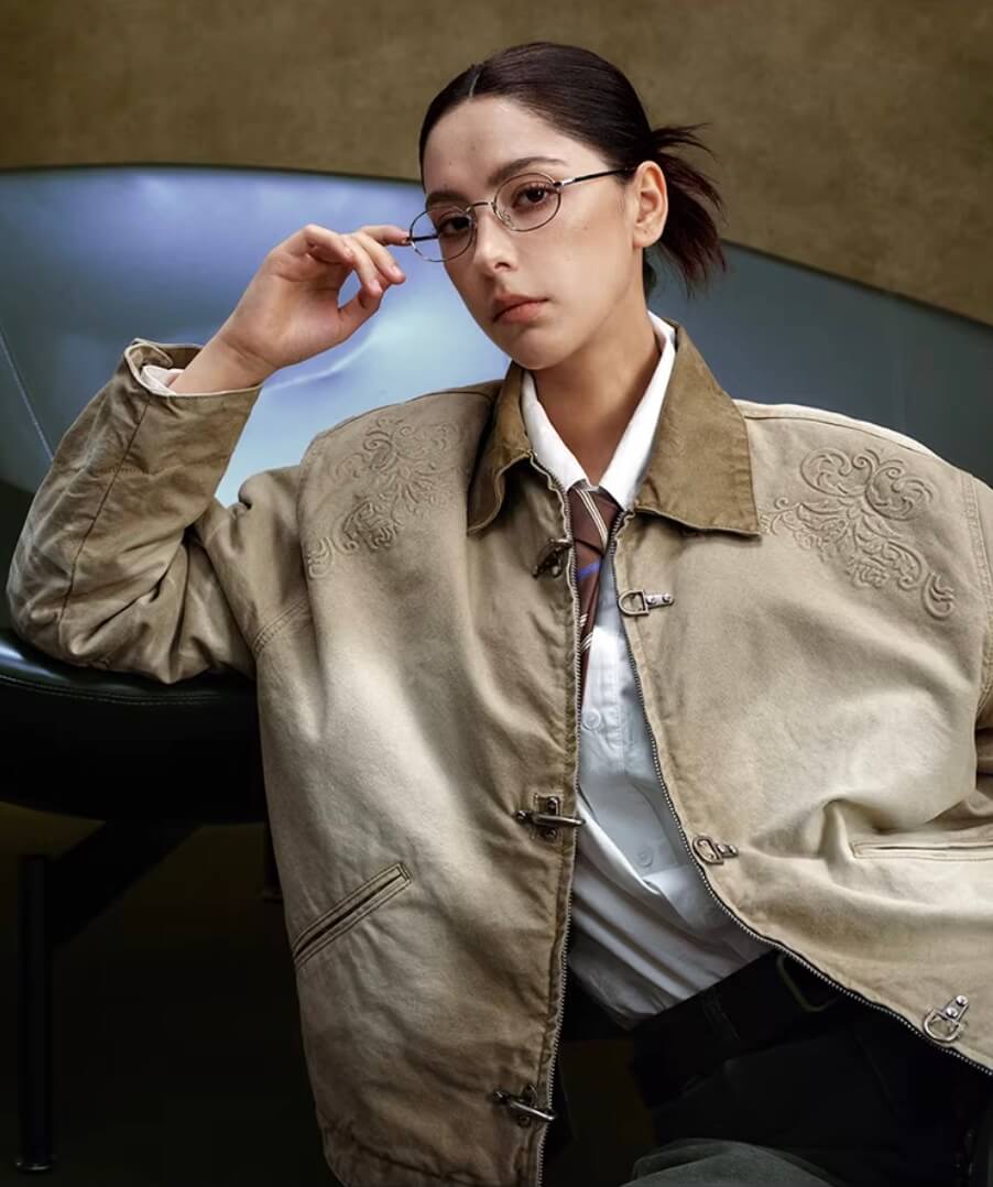 YADcrew Washed Detroit Work Jacket | Face 3 Face