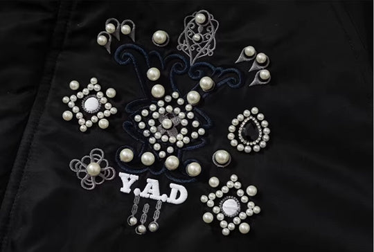 YADcrew Faux Fur Hood N-2B Bomber Jacket | Face 3 Face