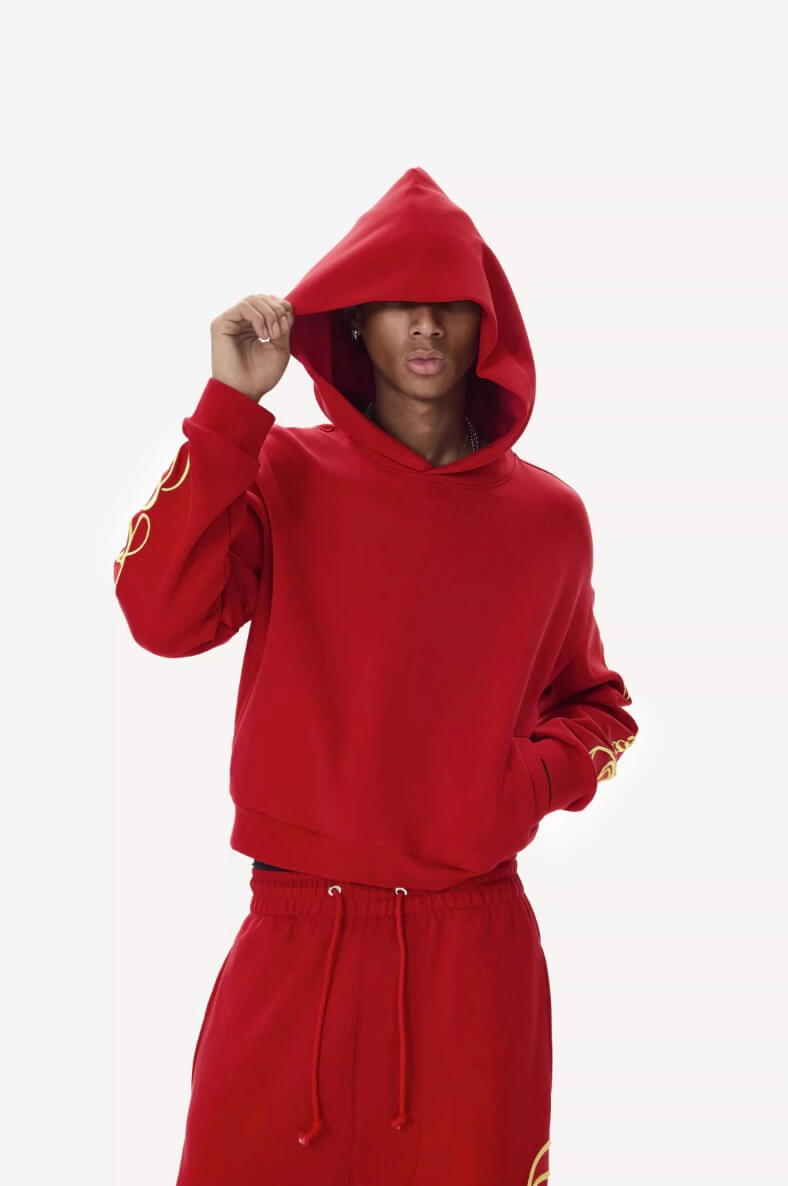 KARMANISTIC Original Embroidered Hoodie | Face 3 Face