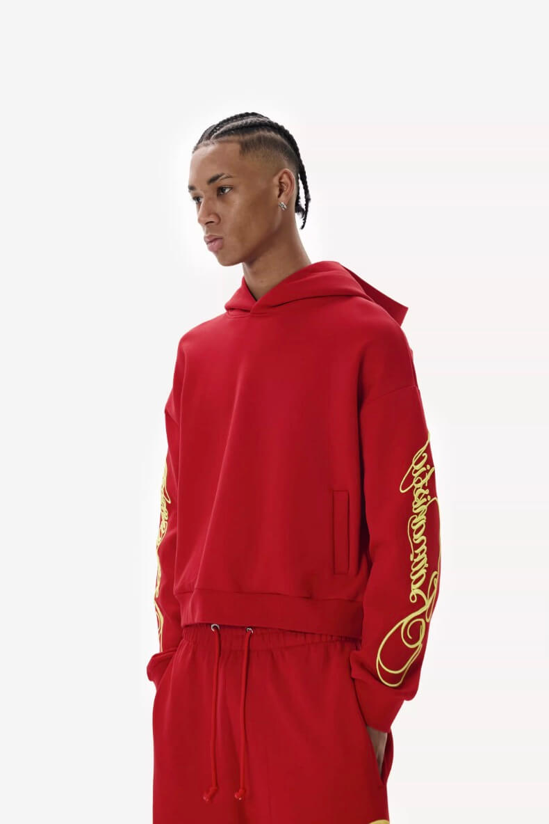 KARMANISTIC Original Embroidered Hoodie | Face 3 Face