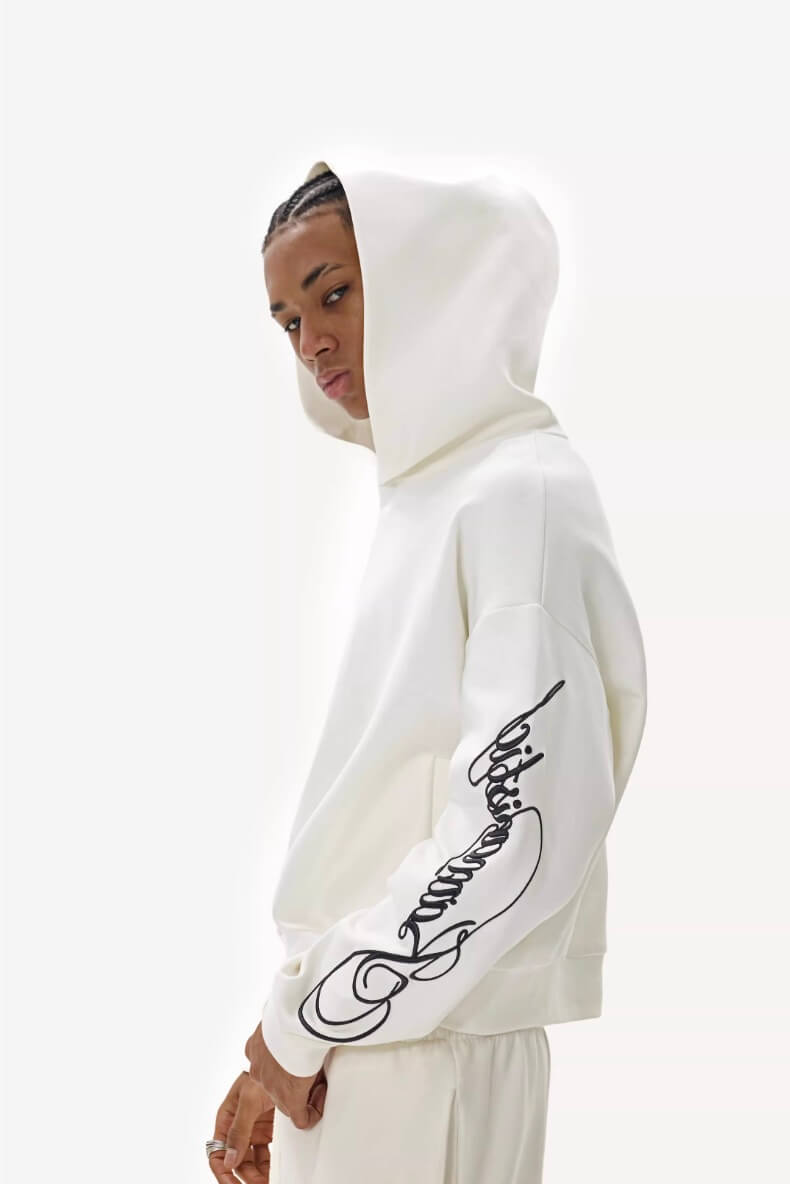 KARMANISTIC Original Embroidered Hoodie | Face 3 Face