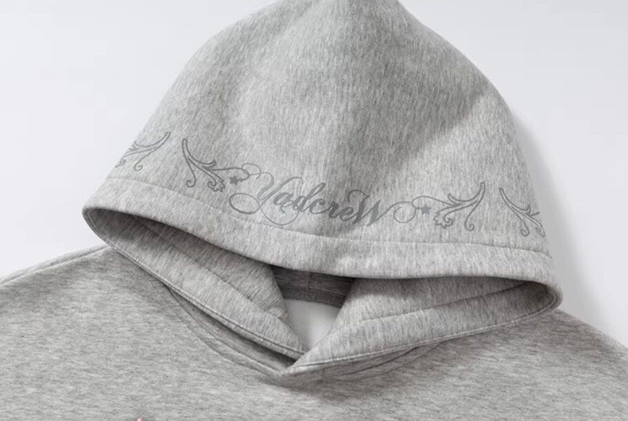 YADcrew Pearl Embellished Candlestick Hoodie | Face 3 Face