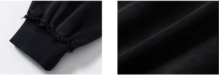 YADcrew Pearl Hood Washed Distressed Hoodie | Face 3 Face