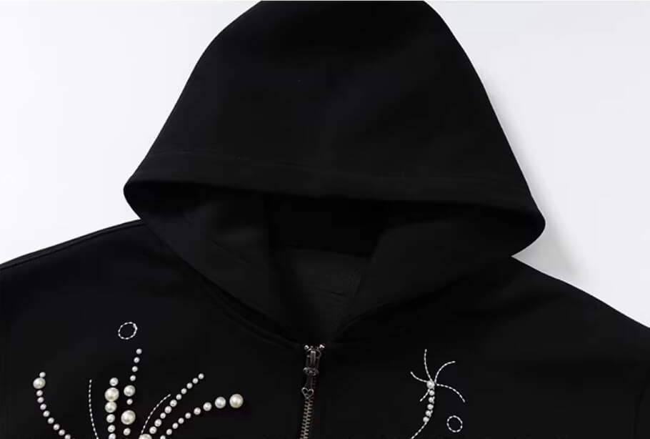 YADcrew Fireworks Pearl Zip Up Hoodie | Face 3 Face