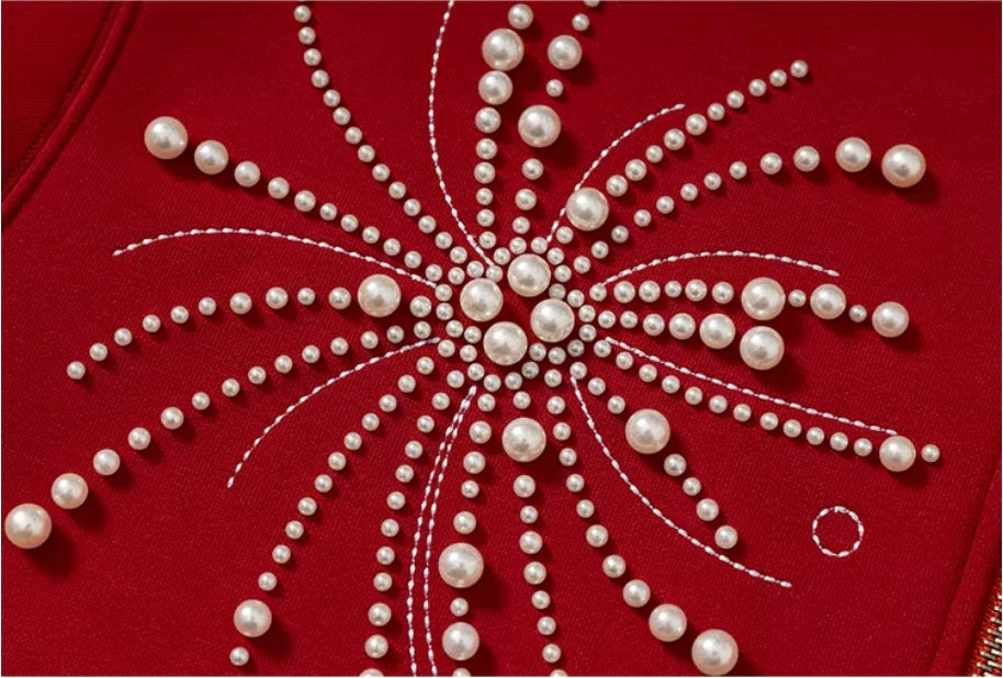 YADcrew Fireworks Pearl Zip Up Hoodie | Face 3 Face