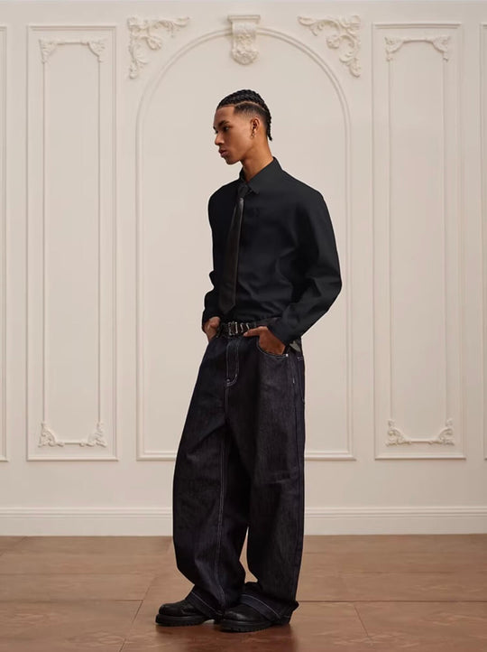 YADcrew Glitter Suede Leather Melting Pocket Jeans | Face 3 Face