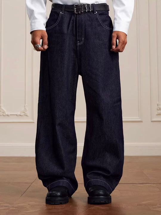 YADcrew Glitter Suede Leather Melting Pocket Jeans | Face 3 Face