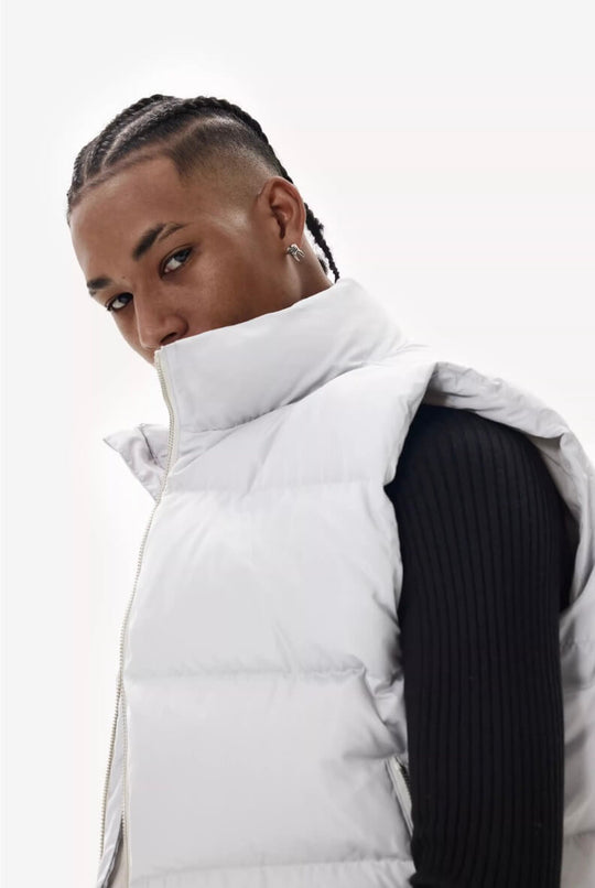 KARMANISTIC Oversized Down Vest | Face 3 Face