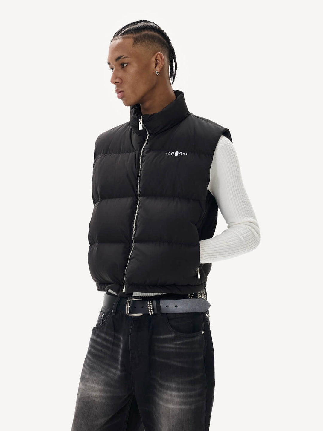 KARMANISTIC Oversized Down Vest | Face 3 Face