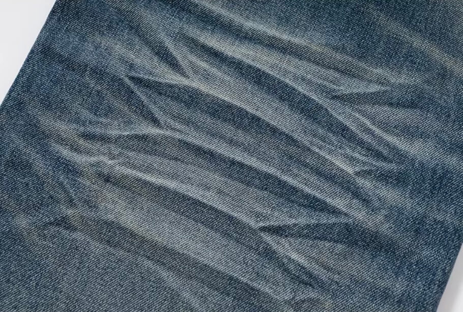 YADcrew Scorched Embroidery Washed Distressed Whisker Jeans | Face 3 Face