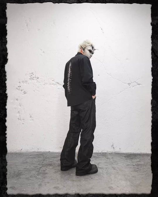 UNDERWATER Spine Print Long Sleeve Shirt | Face 3 Face