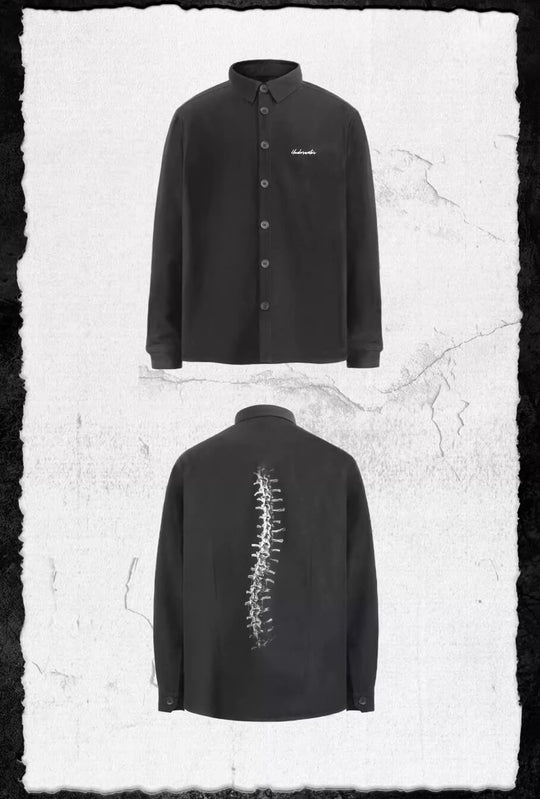 UNDERWATER Spine Print Long Sleeve Shirt | Face 3 Face