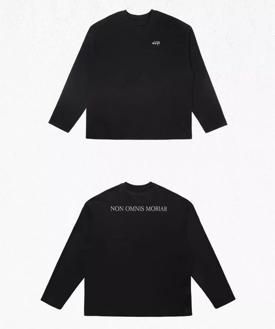 UNDERWATER Black Thorn Ring Logo Print Long Sleeve Tee | Face 3 Face