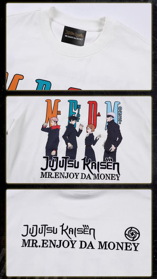 MEDM × Jujutsu Kaisen Character Multi Print Tee | Face 3 Face