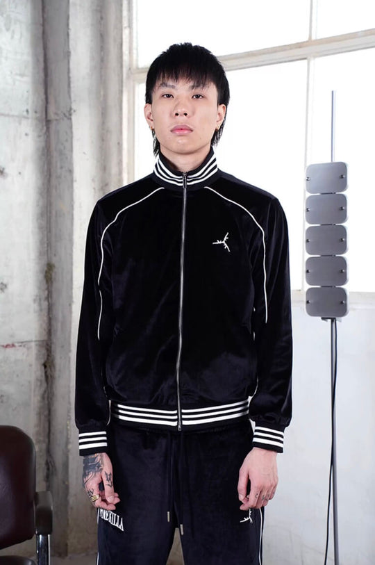 TGFCLUB PRIME KILLA Velvet Track Jacket | Face 3 Face