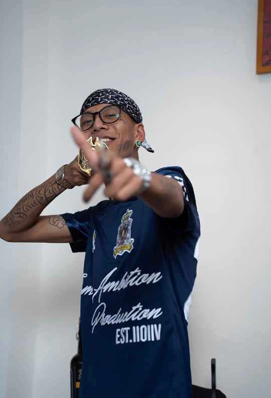 TGFCLUB 223 Patchwork Embroidered Soccer Jersey | Face 3 Face