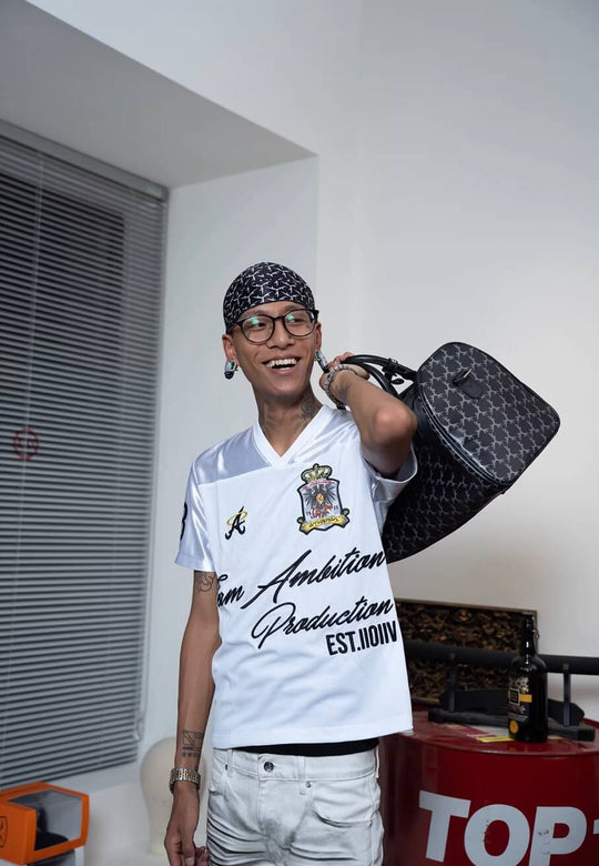 TGFCLUB 223 Patchwork Embroidered Soccer Jersey | Face 3 Face