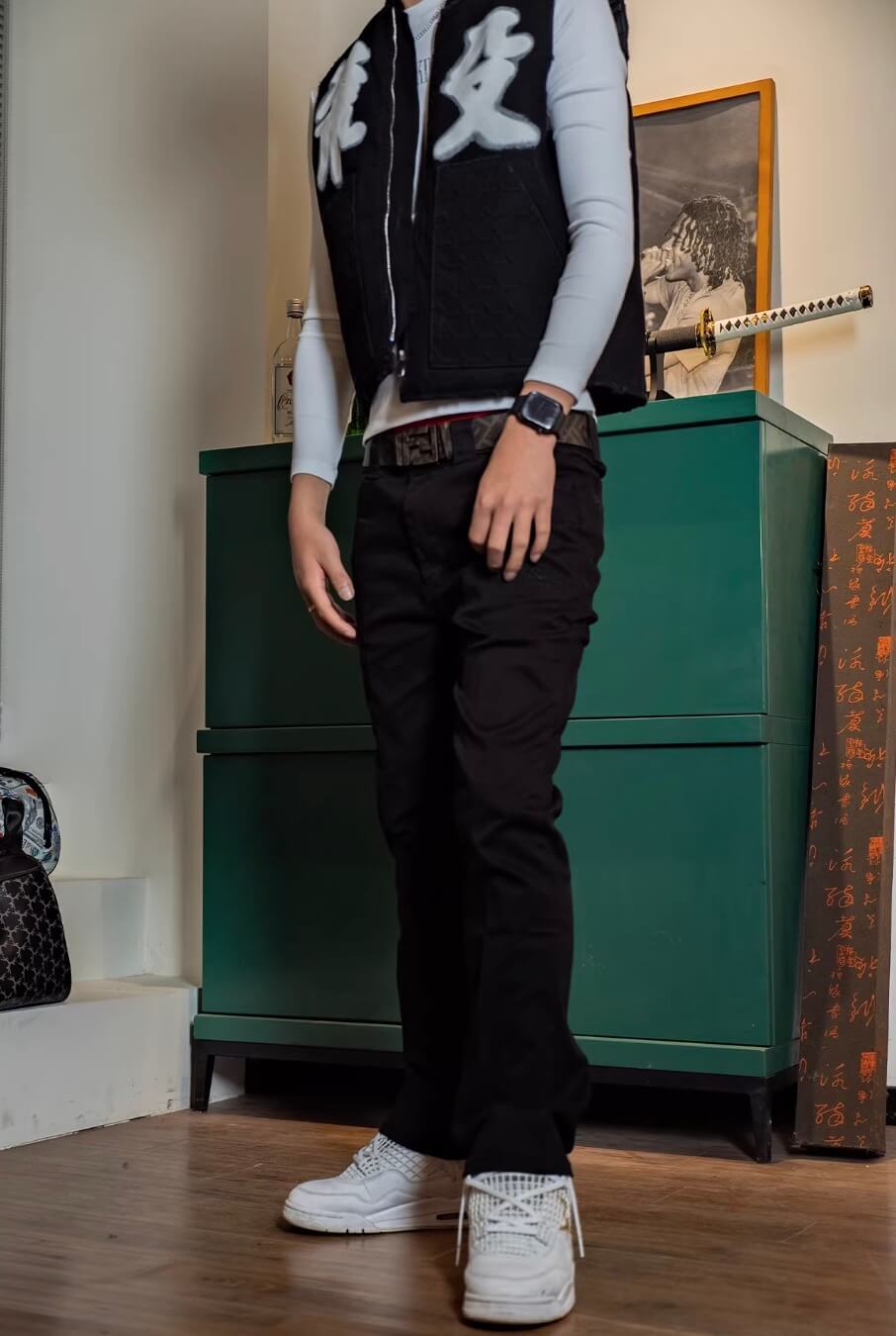 TGFCLUB Basic Slim Fit Flared Pants | Face 3 Face