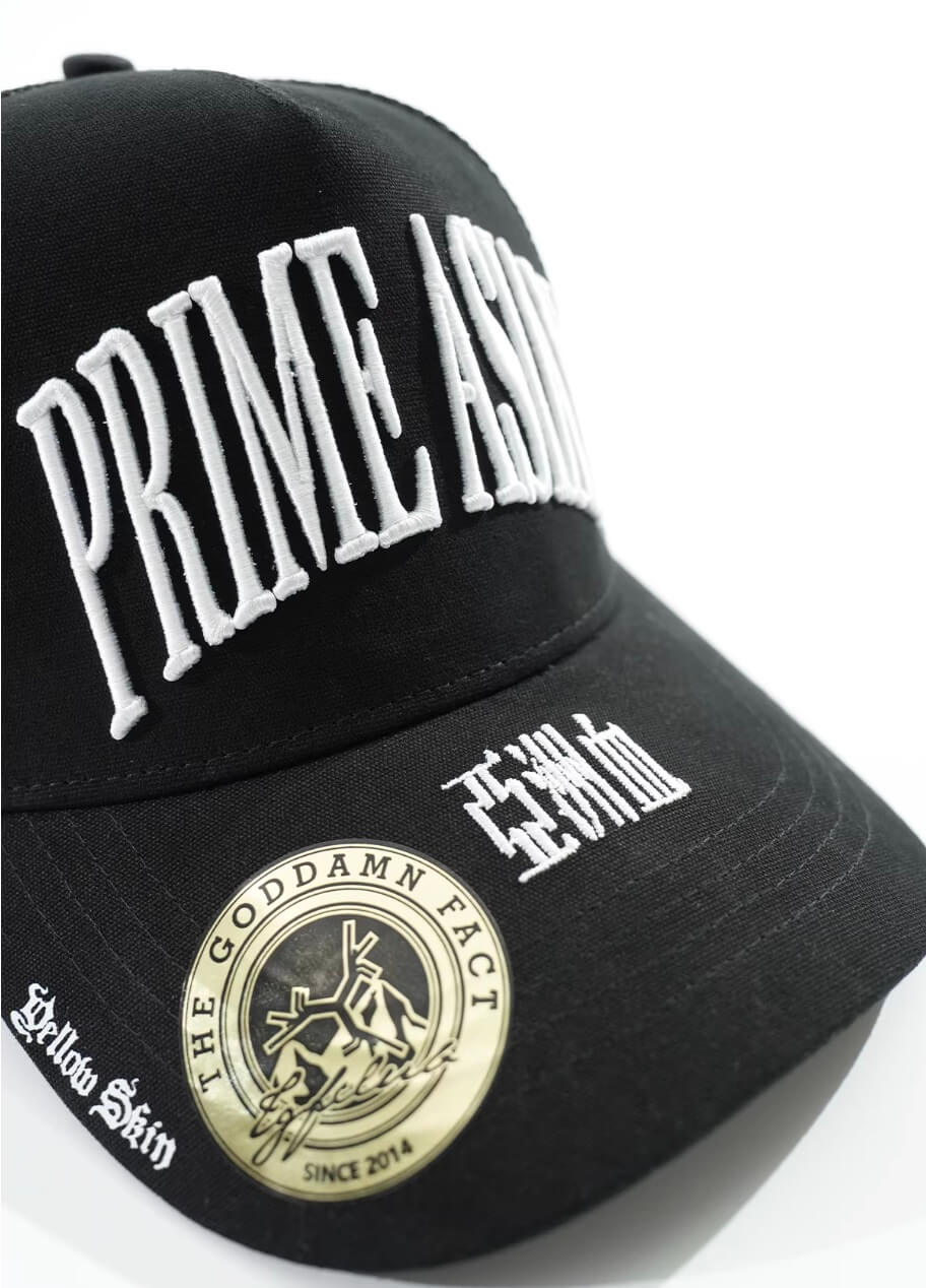 TGFCLUB PRIME ASIAN Embroidered Adjustable Trucker Hat | Face 3 Face