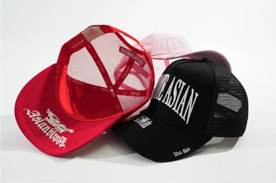 TGFCLUB PRIME ASIAN Embroidered Adjustable Trucker Hat | Face 3 Face