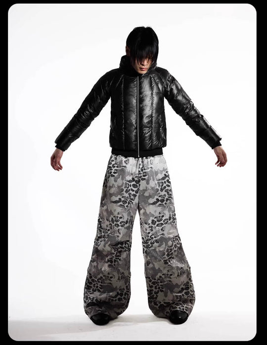 Night Lab Slim Fit Hooded Down Jacket | Face 3 Face