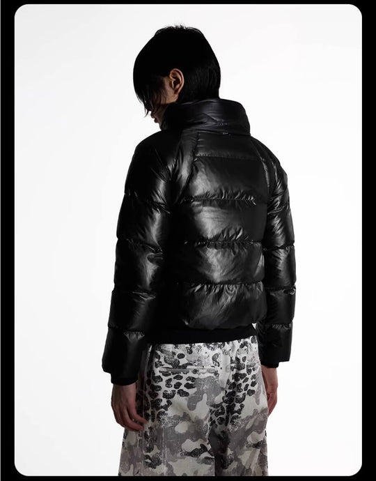 Night Lab Slim Fit Hooded Down Jacket | Face 3 Face