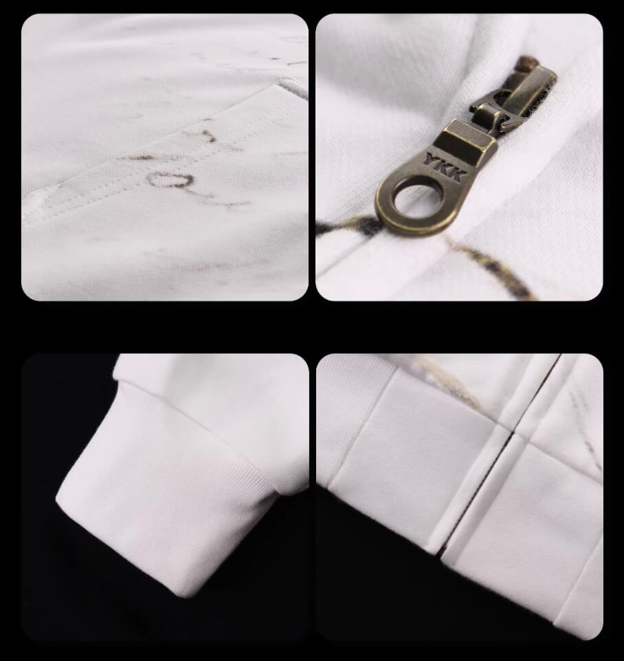 Night Lab Studded Rhinestone Zip Up Hoodie | Face 3 Face