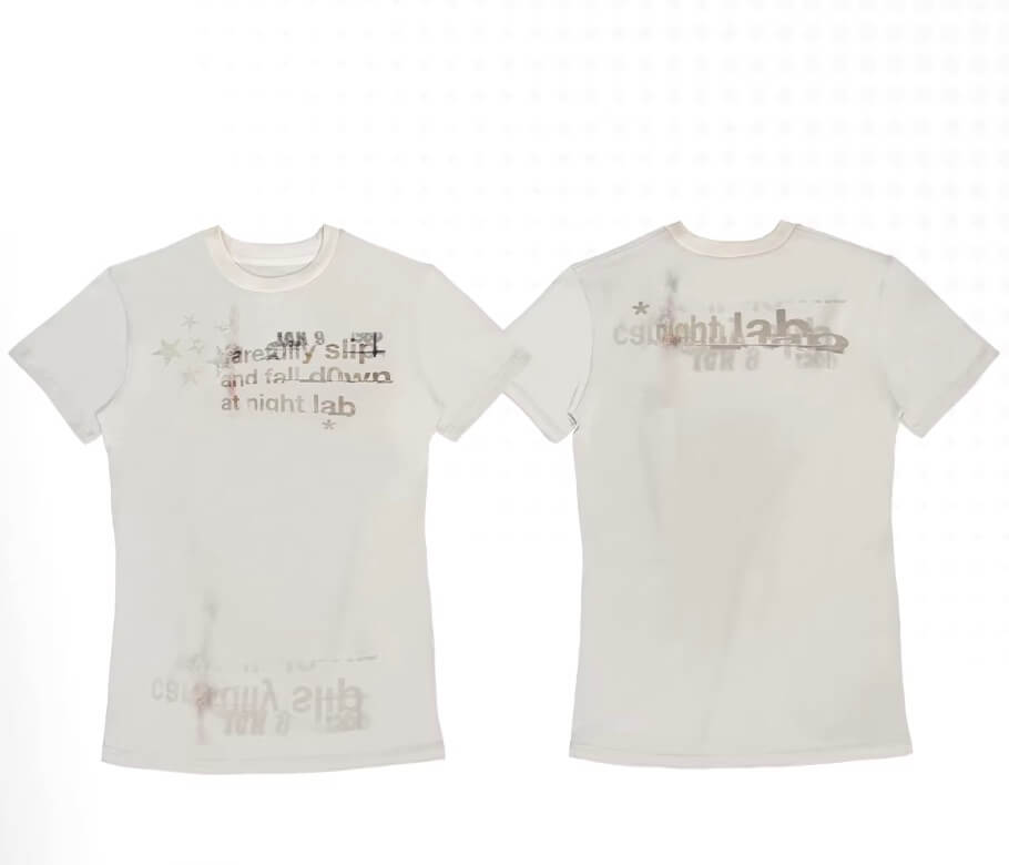 Night Lab Distorted Star Graphic Tee | Face 3 Face